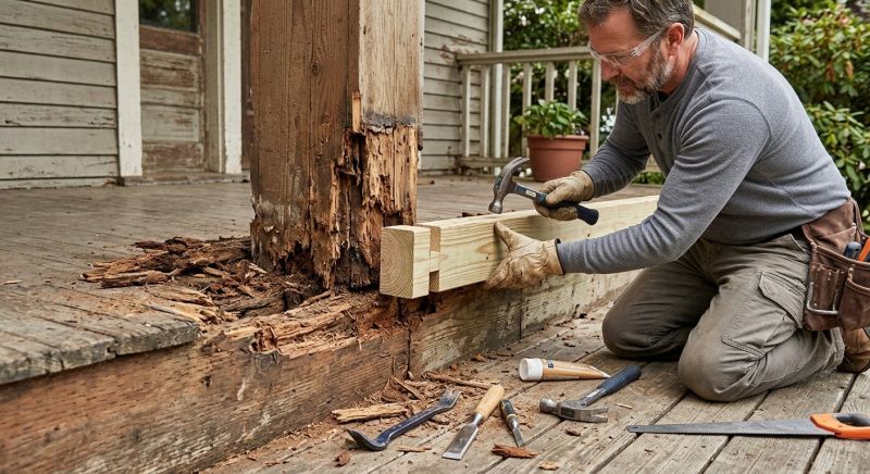 Wood Decay Repair in Roswell, GA