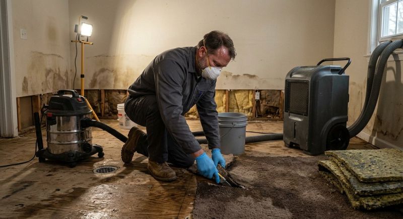 Crawl Space Water Remediation in Gilbert, AZ
