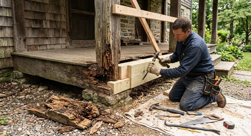 Decayed Wood Replacement in Conroe, TX