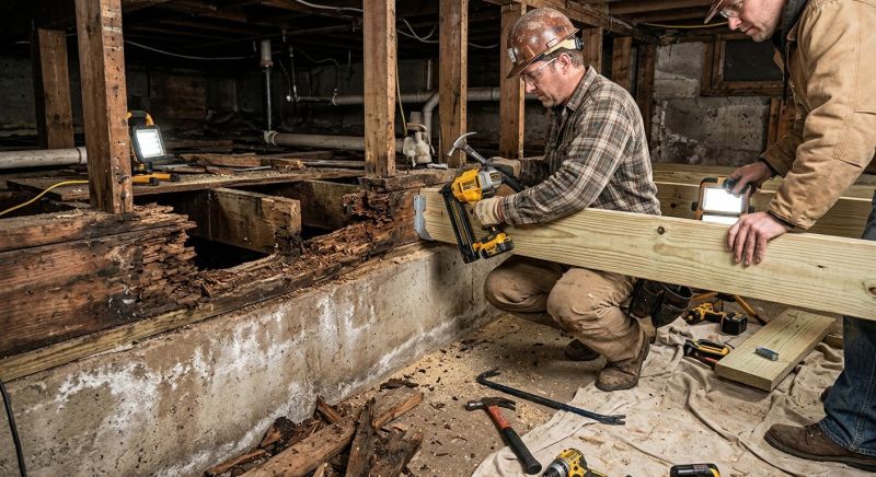 Dry Rot Remediation in Kansas City, KS