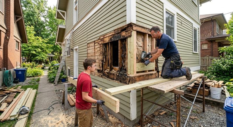 Dry Rot Remediation in Kansas City, MO