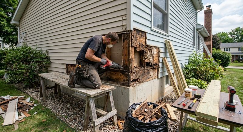 Dry Rot Repair in Indianapolis, IN