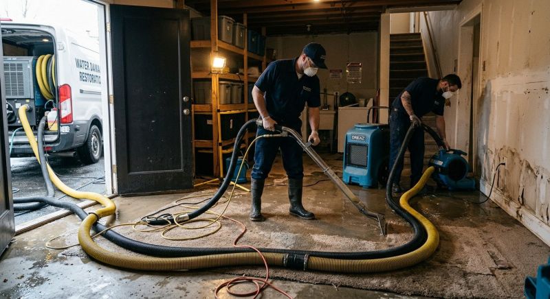 Flood Damage Cleanup in Chandler, AZ