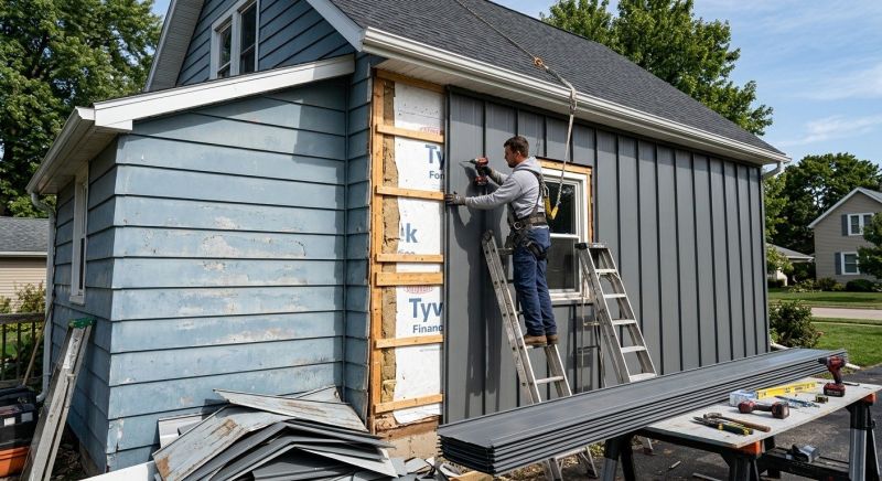 Metal Paneling Installation in Boston, MA