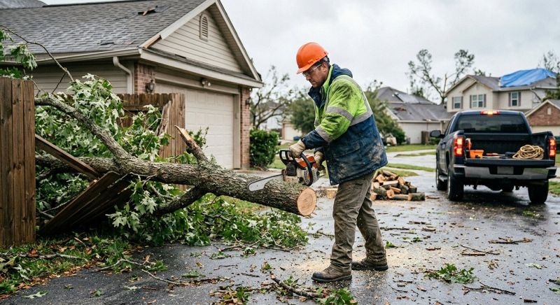 Storm Damage Cleanup in Phoenix, AZ