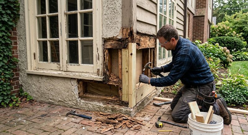 Structural Rot Repair in Kansas City, KS