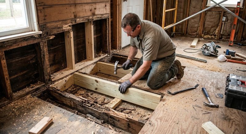 Termite Damage Repair Service in Olathe, KS