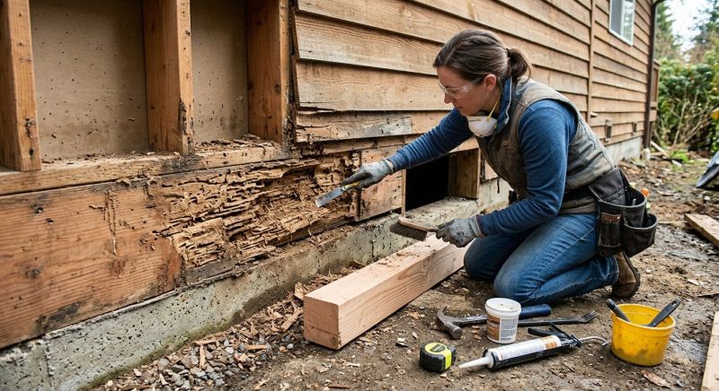 Termite Damage Repair Service in Overland Park, KS