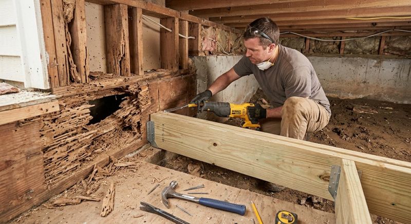 Termite Damage Restoration in Overland Park, KS