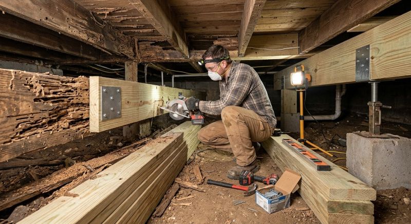 Termite Damage Restoration in Denver County, CO