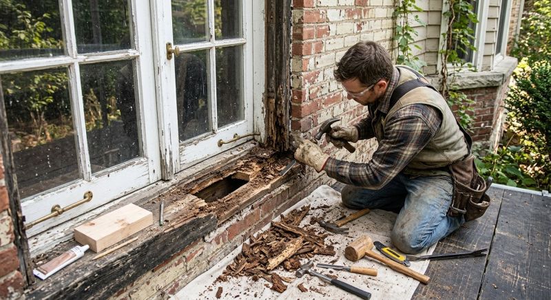 Window Rot Repair in Overland Park, KS