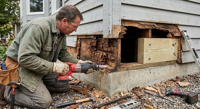 Wood Rot Removal in Roswell, GA