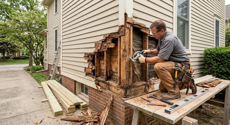 Wood Rot Repair in Alpharetta, GA